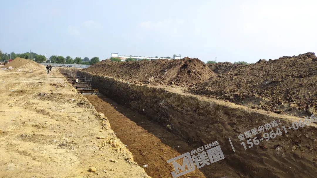 遼寧鎂晶板生產基地火熱建設中