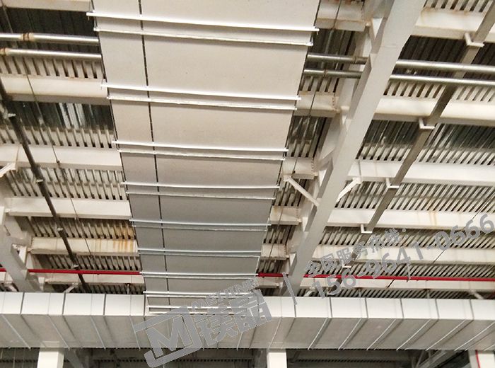 鎂晶耐火風管板應用方向：洛陽格力電器生產基地
