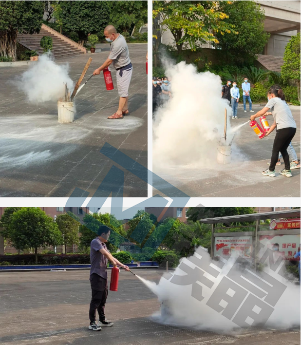 防火板廠家：緊繃安全弦 筑牢防火墻|鎂晶開展消防安全培訓和應急演練
