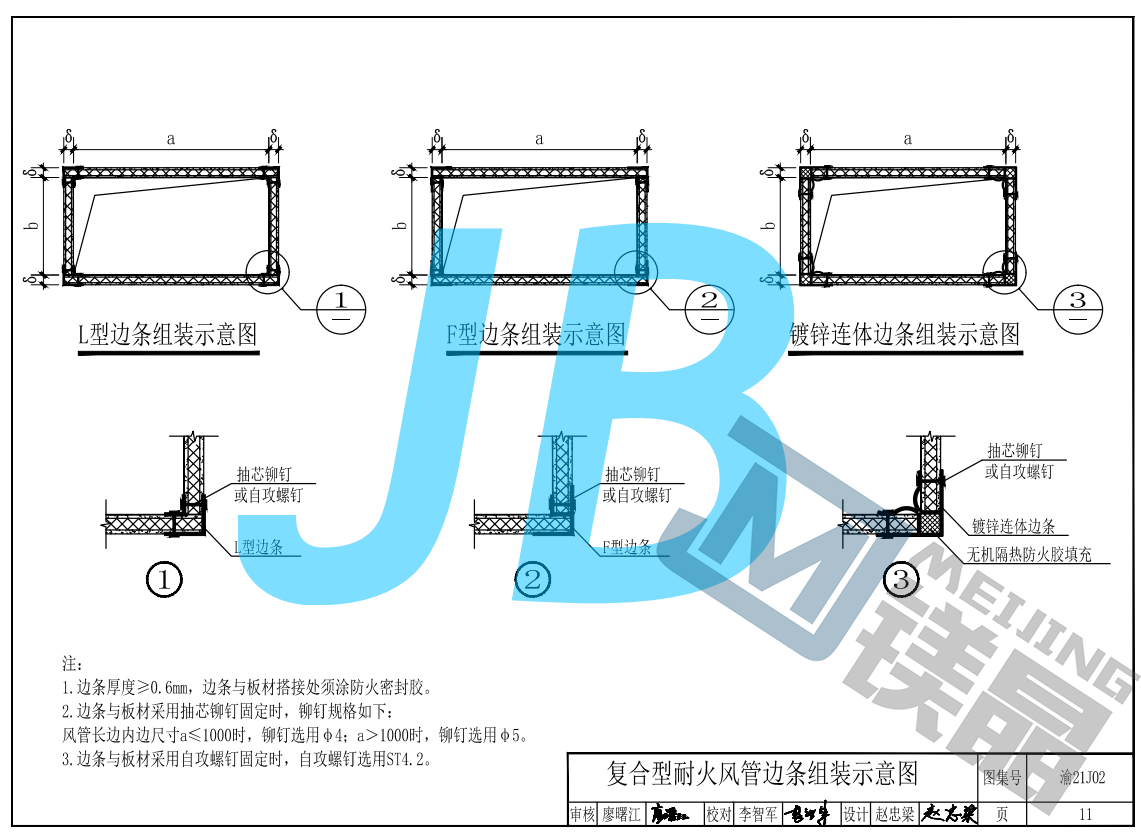 防火板廠家分享：防排煙管道耐火極限具體做法